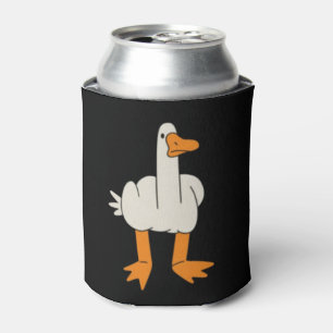 Mittelfinger Möwe Humor Lustige Geste Finger Zeige Dosenkühler