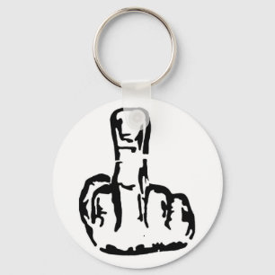 Mittelfinger Schlüsselanhänger