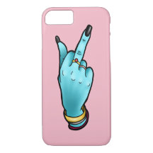 Mittelfinger-Telefon-Kasten