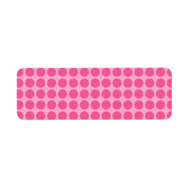 Mittelgroße Bubble Gum Punkte (Vorne)