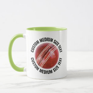Mittelgroßer Text LIME GRÜN Combo 11oz Individuell Tasse