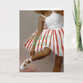Mittelhaut Ballerina Peppermint Tutu Karte