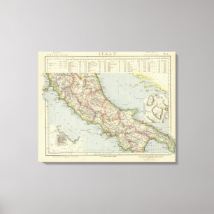Mittelitalien Leinwanddruck