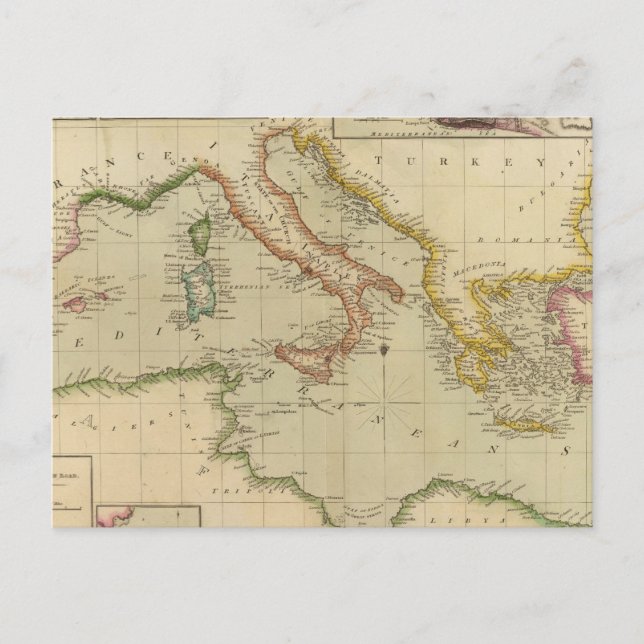 Mittelmeer 6 postkarte (Vorderseite)