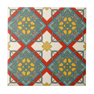 Mittelmeer-Altornament Geometrisch  Fliese
