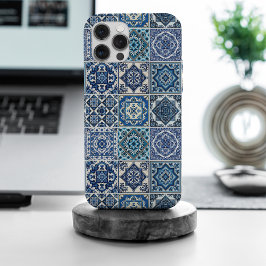 Mittelmeer-Fliesen, Portugal, Azulejo, Majolica Case-Mate iPhone Hülle