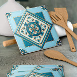 Mittelmeer-Fliesen, Portugal, Azulejo, Majolica Fliese<br><div class="desc">Elegantes,  stilvolles und raffiniertes Muster mit mediterranen Kacheln in Blau und Weiß. Moderne und trendige Geschenke,  perfekt für den Azulejo Liebhaber in Ihrem Leben.</div>