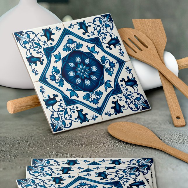 Mittelmeer-Fliesen, Portugal, Azulejo, Majolica Fliese (Von Creator hochgeladen)