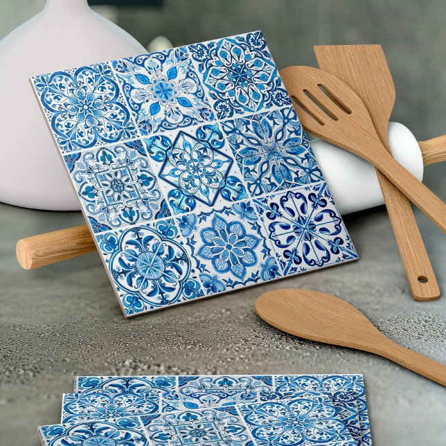 Mittelmeer-Fliesen, Portugal, Azulejo, Majolica Fliese (Von Creator hochgeladen)