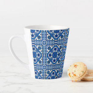 Mittelmeer-Fliesen, Portugal, Azulejo, Majolica Milchtasse