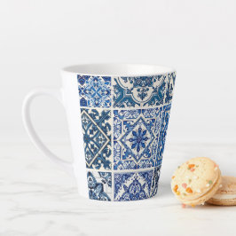 Mittelmeer-Fliesen, Portugal, Azulejo, Majolica Milchtasse