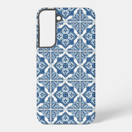 Mittelmeer-Fliesen, Portugal, Azulejo, Majolica Samsung Galaxy Hülle