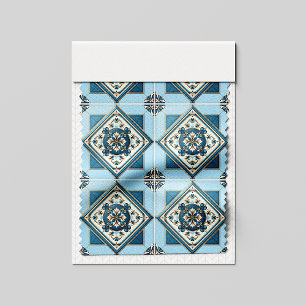 Mittelmeer-Fliesen, Portugal, Azulejo, Majolica Stoff