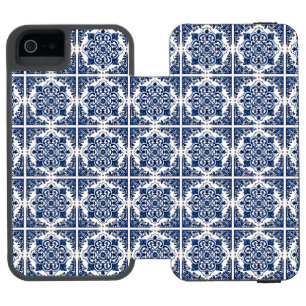 Mittelmeer-Fliesen, Portugiesisch, Azulejo, Majoli Incipio Watson™ iPhone 5 Geldbörsen Hülle