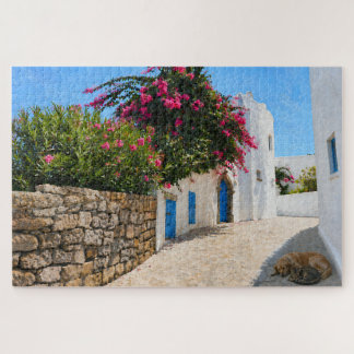Mittelmeer-Gasse-Jigsaw-Puzzle