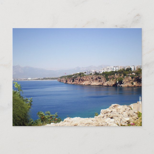 Mittelmeer in Antalya Postkarte (Vorderseite)