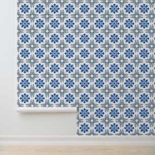 Mittelmeer-inspiriertes Design Mehrfarbig Tapete