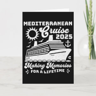 Mittelmeer-Kreuzfahrt 2025 passende Familengruppe  Karte