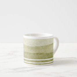 Mittelmeer-Mischung und Match Espressotasse