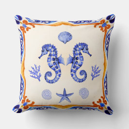 Mittelmeer-Seepferde Kissen