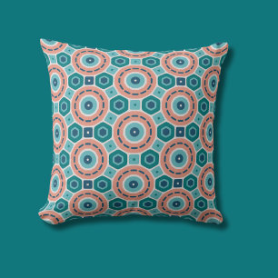 Mittelmeer Summer Vibes Geometric Muster Kissen