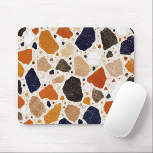 Mittelmeer-Terrazzo-Abstraktes Design Mousepad