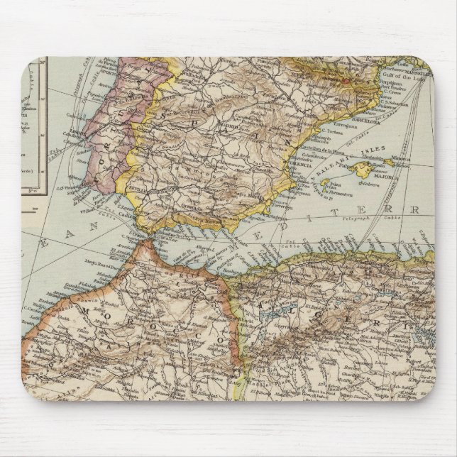 Mittelmeer W Mousepad (Vorne)