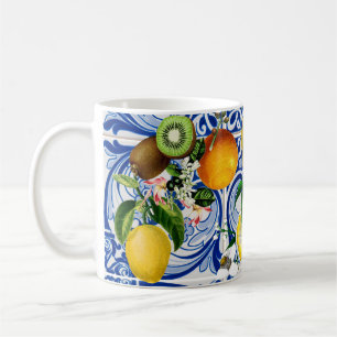 Mittelmeer-Zitronenkaffee-Tasse Kaffeetasse
