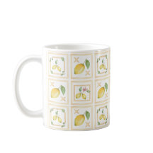 Mittelmeer-Zitrus-Lemonen-Muster
