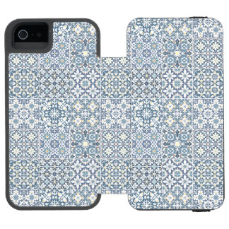 Mittelmeerfliesen, marokkanisch, Majolika, Azulejo Incipio Watson™ iPhone 5 Geldbörsen Hülle