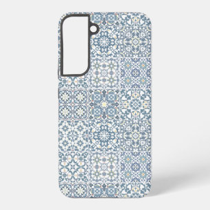 Mittelmeerfliesen, marokkanisch, Majolika, Azulejo Samsung Galaxy Hülle
