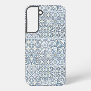 Mittelmeerfliesen, marokkanisch, Majolika, Azulejo Samsung Galaxy Hülle