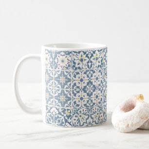 Mittelmeerkacheln, marokkanisch, Majolika, Azulejo Kaffeetasse