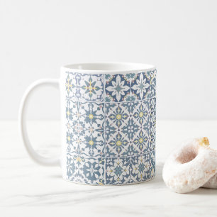 Mittelmeerkacheln, marokkanisch, Majolika, Azulejo Kaffeetasse