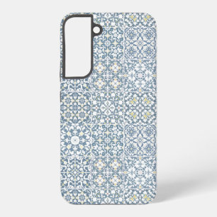Mittelmeerkacheln, marokkanisch, Majolika, Azulejo Samsung Galaxy Hülle