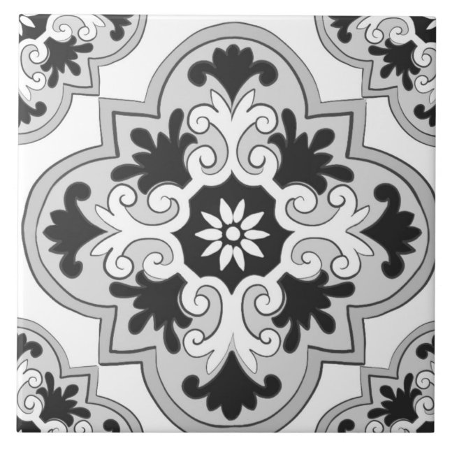 Mittelmeerküste Fliese (Vorderseite)