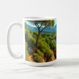 Mittelmeerküste Kaffeetasse