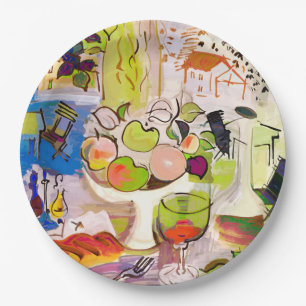 Mittelmeernoch Lebens-PapierTeller 9" Pappteller