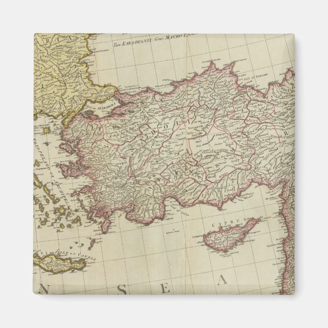 Mittelmeerraum Magnet (Vorne)