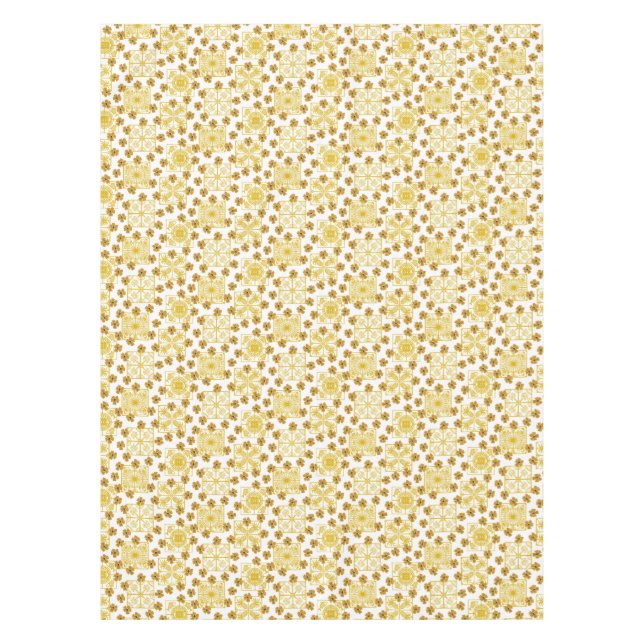 Mittelmeerstimmung | Golden Summer Tile Tischdecke (Vorderseite)