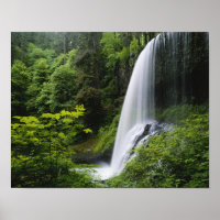 Mittelnord fällt, Silver Falls Staat Park,