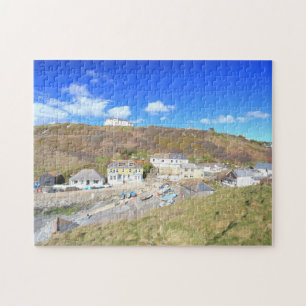 Mittelpfosten-Bucht-Puzzle