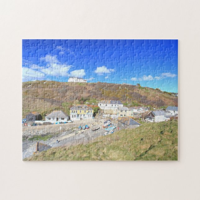 Mittelpfosten-Bucht-Puzzle (Horizontal)