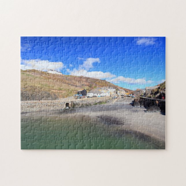 Mittelpfosten-Bucht-Puzzle (Horizontal)