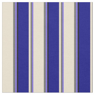 Mittelschiefer Blau, dunkelgrau, Beige, Blau und S Stoff