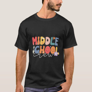 Mittelschule erster Schultag zurück zur Schule T-Shirt