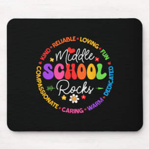 Mittelschule rockt zurück zur Schule für Lehrer Mousepad
