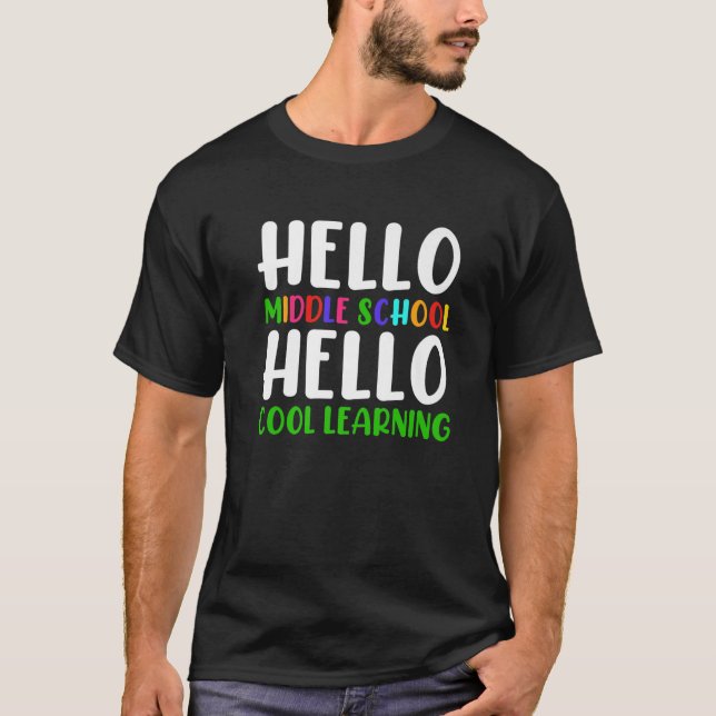 Mittelschüler Junior Highschool T-Shirt (Vorderseite)