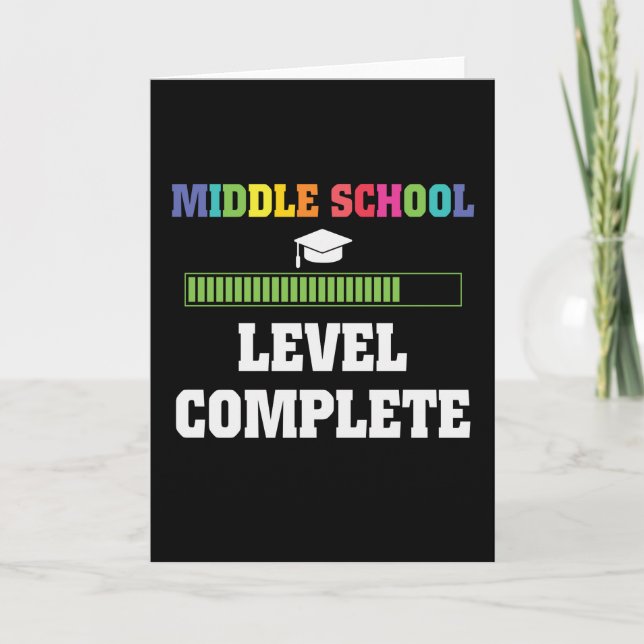 Mittelschüler-Niveau zurück zum SchulGamer Karte (Vorderseite)