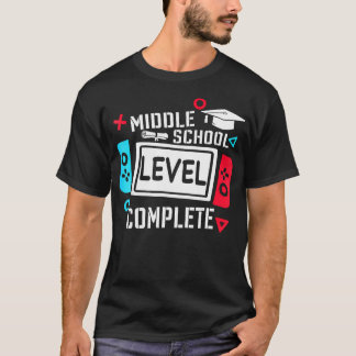 Mittelschulniveau abgeschlossen Abschluss 2024 T-Shirt